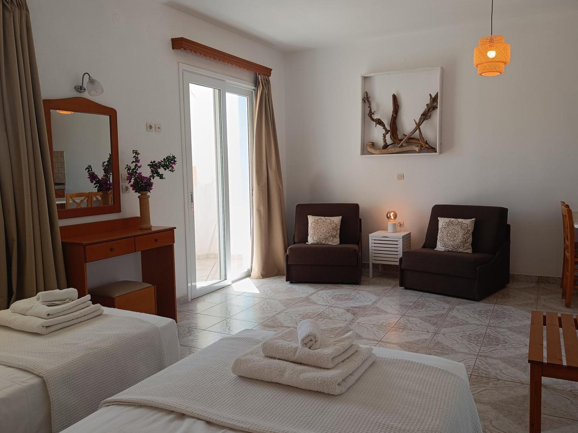 Studios Fokia Beach Amoopi Exterior foto